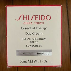 Shiseido essential energy day cream sunscreen